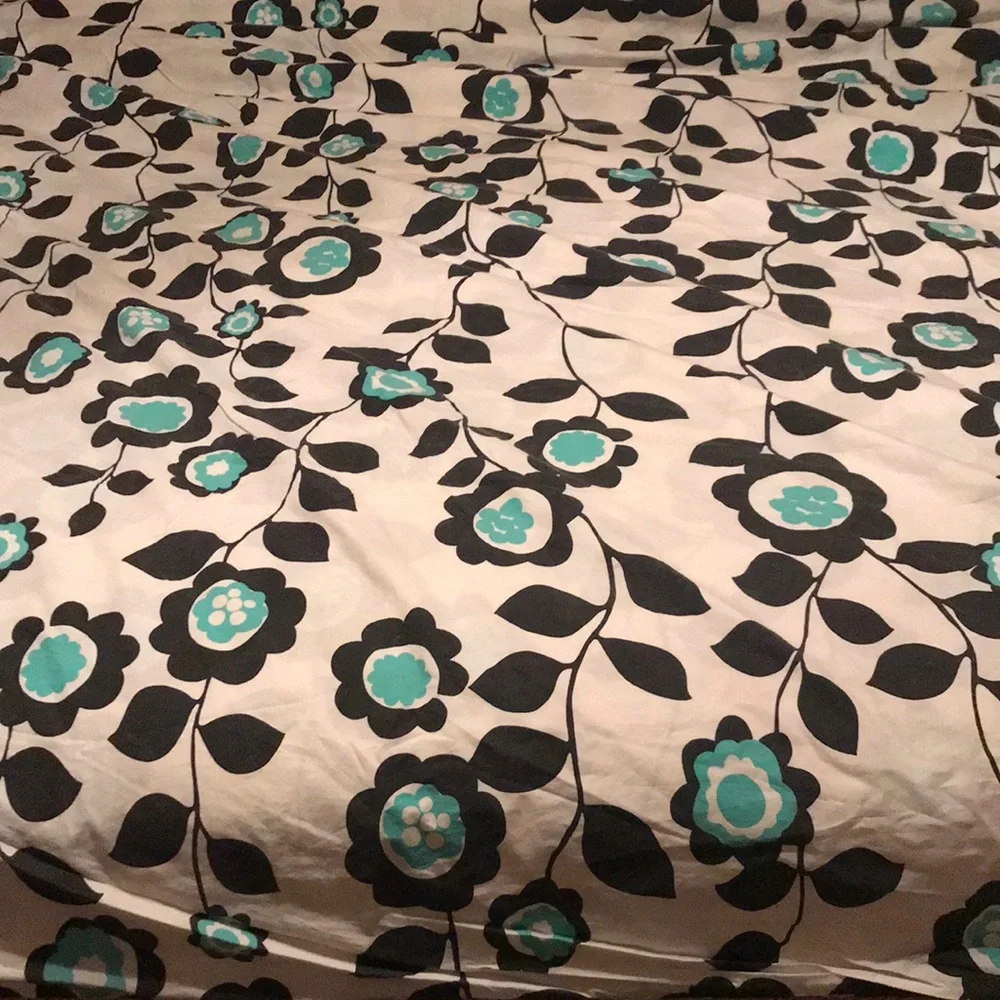 Pottery Barn Teen Nouveau Floral Organic Duvet